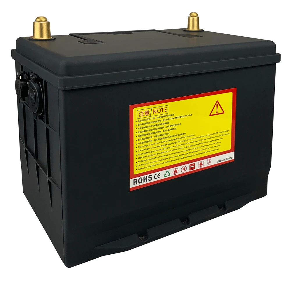 Аккумуляторы LifePo4 12 в 80 ач с BMS литиевым железом для гольф тележек жилых