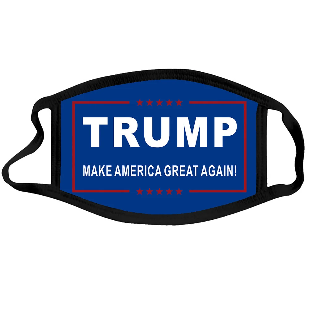 

New Trump 2024 - I'Ll Be Back Personality Black Border Mask