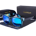 Солнцезащитные очки UV400 для мужчин и женщин, поляризованные зеркальные очки для вождения в стиле ретро