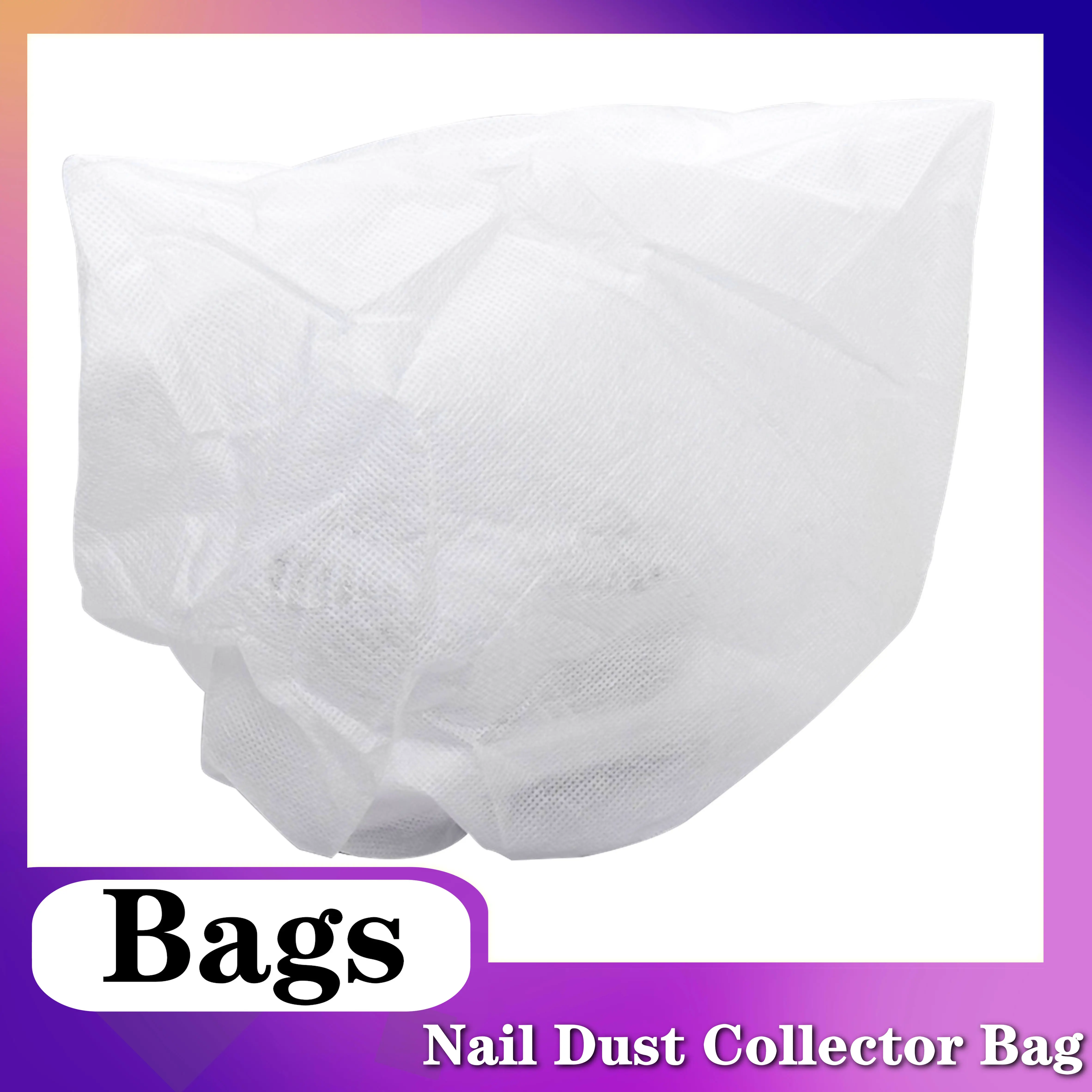 

Nail Dust Collector Bags Vacuum Cleaner Nail Dust Suction Collection Bags Replacement Bag Manicure Dust Nail Art Equiment Tool