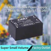 zyg 4w module power acdc power converter small volume low ripple 3 3v5v9v12v15v17 5v24v high stability switching power supply