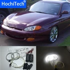 Кольцо дневного света HochiTech, для Hyundai Tiburon Coupe RD1 J2 F2, DRL, CCFL, ангельские глазки, глаза демона, теплый белый свет