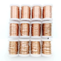 0 1mm 0 16mm 0 25mm 0 4mm 0 8mm 1 3mm copper wire magnet wire enameled copper winding wire weight 100g