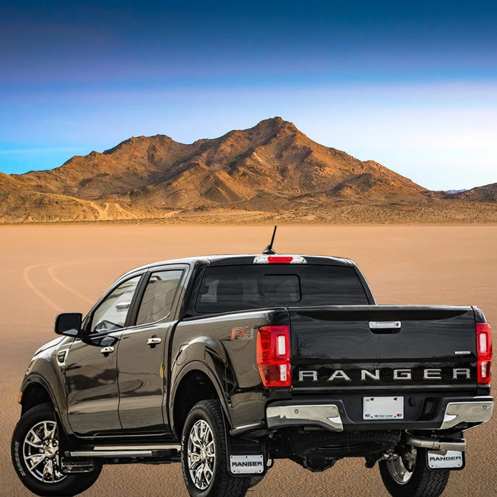 3D вставка для задней двери буква Ford Ranger 2019-2020 канавки автомобиля сильная