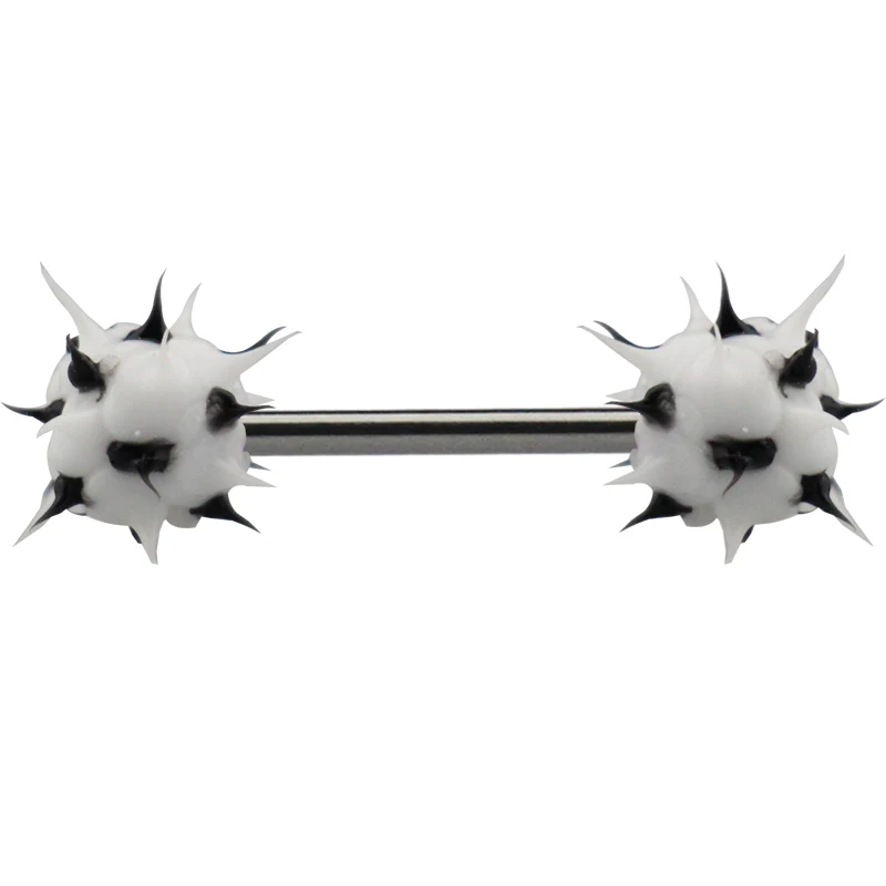 2 шт. 14 г кольца для сосков пирсинг бар хирургическая стальная штанга силиконовый