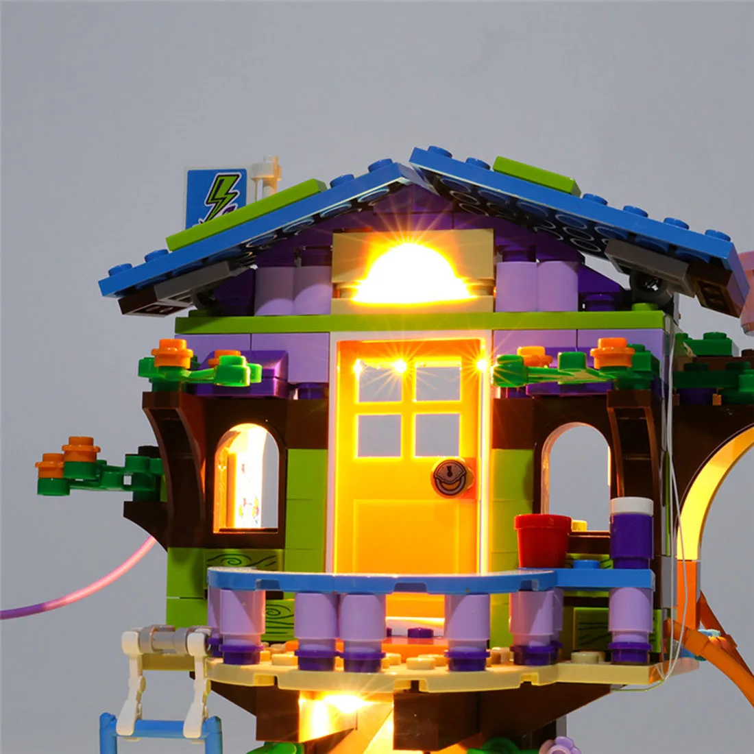 

USB Powered Building Blocks LED Lighting Kit for Mia's Tree House 41335 (Only LED Light, No Block Kit)