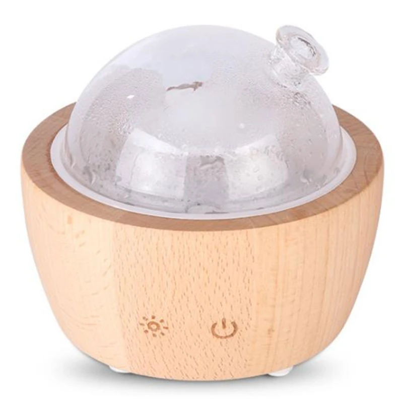 

Аромадиффузор из массива дерева, стекла, эфирного масла, тумана, ультразвуковой электронный испаритель, увлажнитель воздуха без воды U1JE