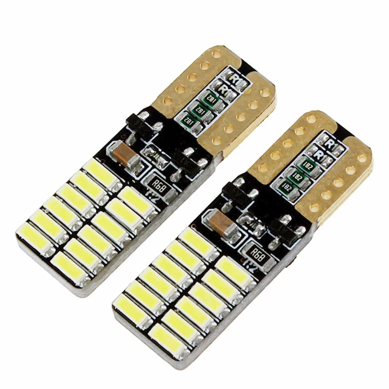 12V T10 4014 24SMD Светодиодный Светильник Универсальный для автомобиля Модель с / T15 194 168