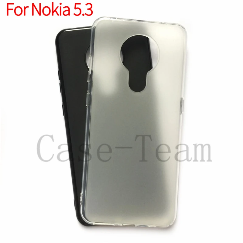 Матовый мягкий чехол для мобильного телефона из ТПУ Nokia 5 3 прозрачный смешанные