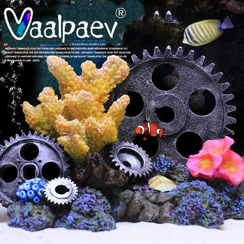 Снаряжение коралловый риф аквариум морской океан дерево прятки каменная скала модель Fof аквариум экшн-Фигурки игрушки украшение ремесла ши... от AliExpress RU&CIS NEW