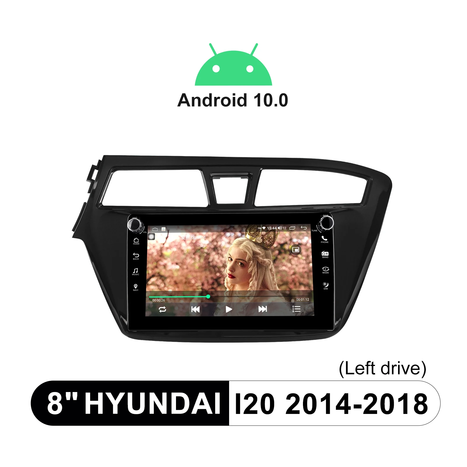 구매 안드로이드 10 자동차 라디오 현대 I20 2014-2018 블루투스 8 ''autoradio GPS 네비게이션 와이파이 4G 멀티미디어 플레이어 무선 Carplay