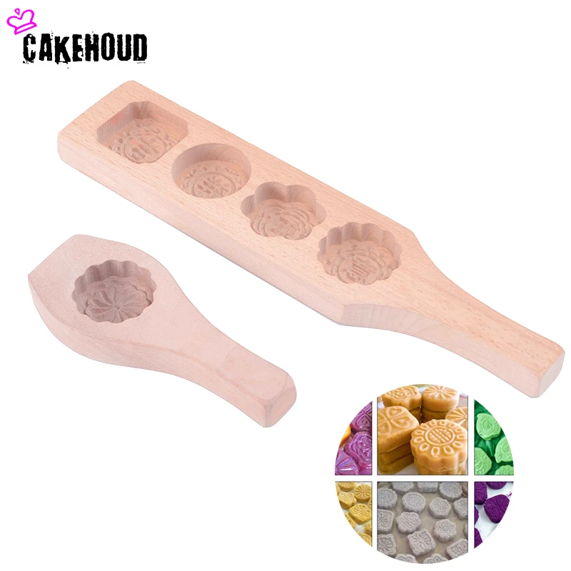CAKEHOUD дерево снежная луна торт кондитерские Mandoo клип плесень Тыква зеленая фасоль торт еда шерсть испечь магазины плесень большие модели доставки