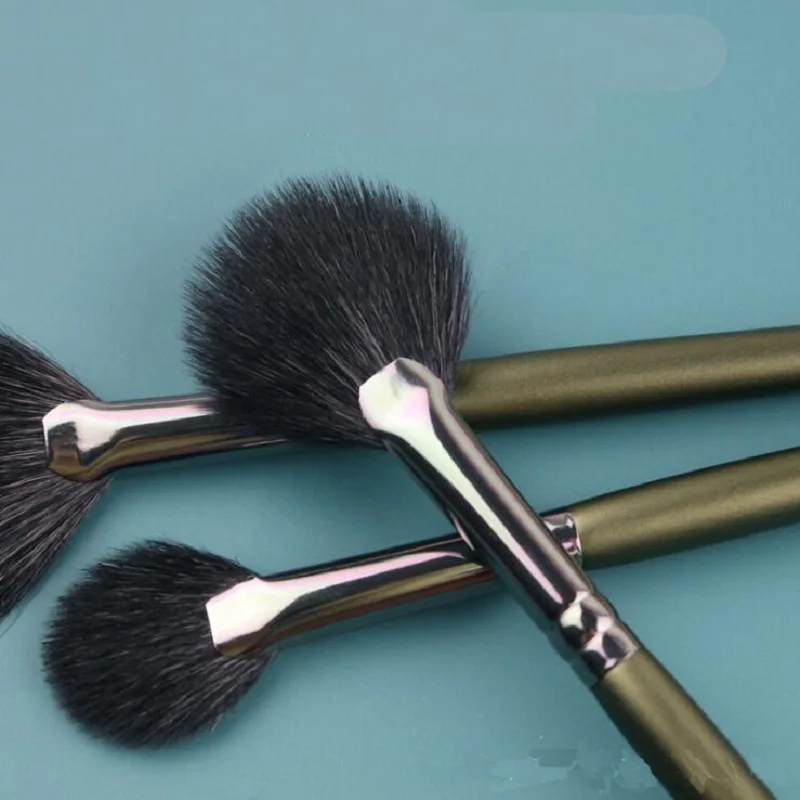 Professional Makeup Brushes Wood Handle Eyeshadow Eyebrow Eyeliner Blending Brush Eye Shadow Powder Smudge | Красота и здоровье