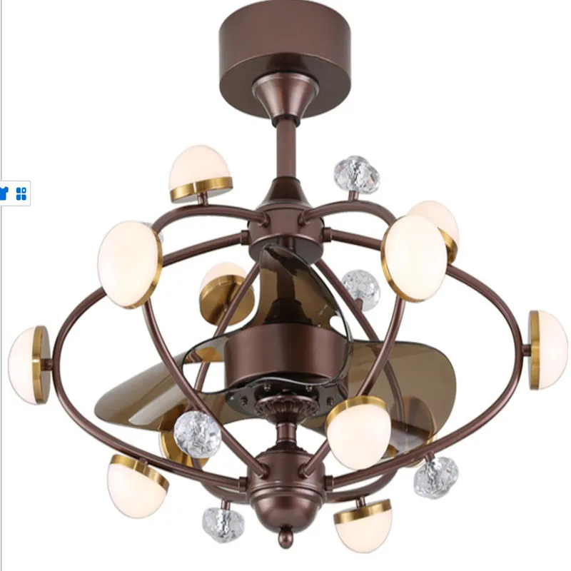 

Классический античный дешевый Потолочный вентилятор из чистой меди с светильник кой для гостиной