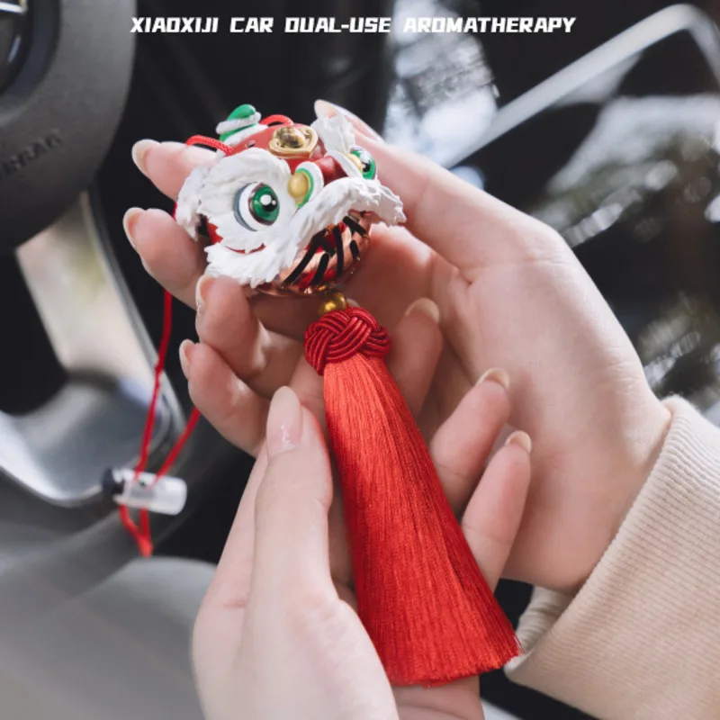 

Новая маленькая Автомобильная сумка mijiaNew для перевозки Запада Гвинеи двойного назначения с ароматом льва ароматные аксессуары для автомоб...