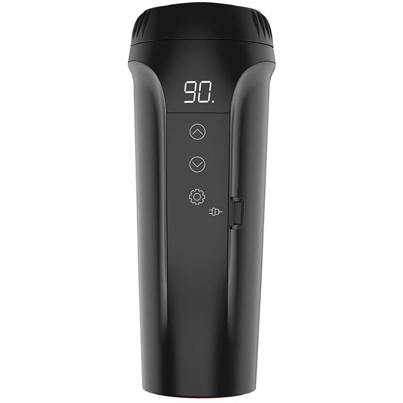 

12 В 350 мл Автомобильная дорожная нагревательная кружка с крышкой от протекания, портативная дорожная кружка для кофе для дома и автомобиля д...