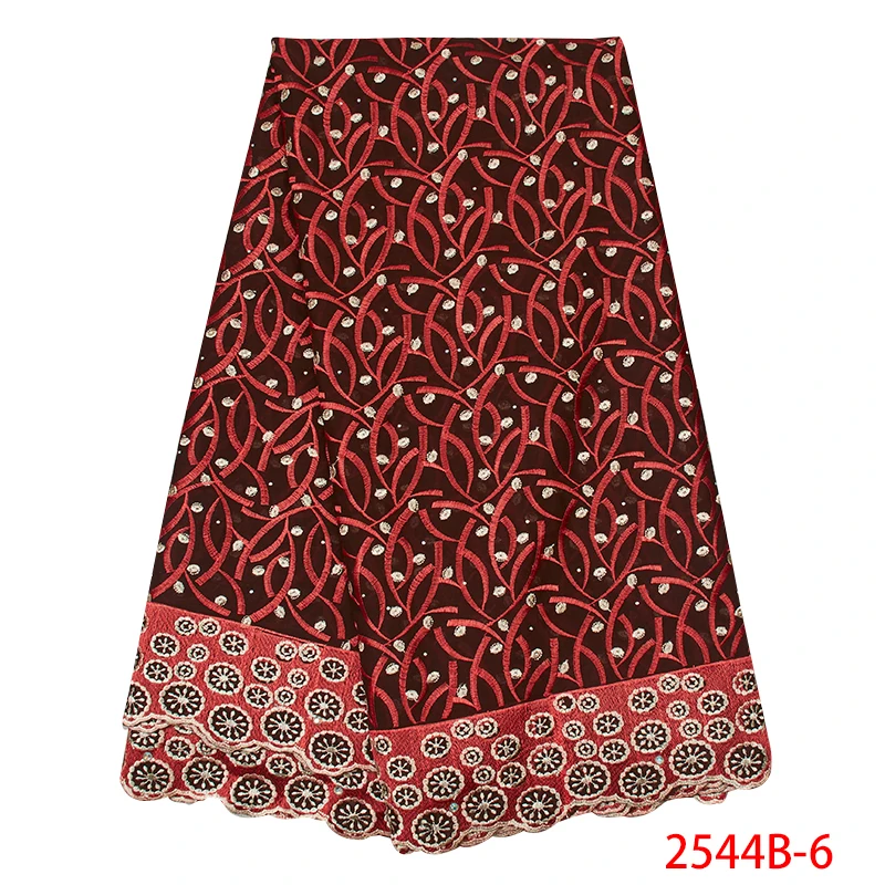 Лондонская швейцарская кружевная вышитая хлопчатобумажная ткань для платья