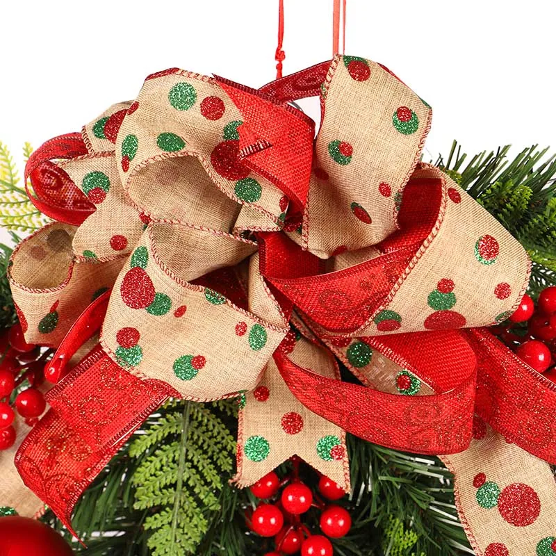 

Creative Rattan Burlap Knot Ball With Light For Festival Christmas Hotel Shopping Mall Home Pendant