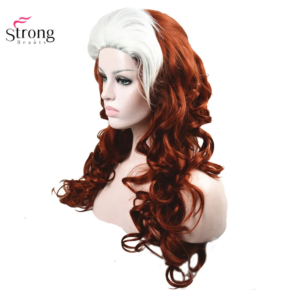 Фото Парики из искусственных волос без шапочки-основы короткий волнистые StrongBeauty парик для Хэллоуина карнавальный парик №2