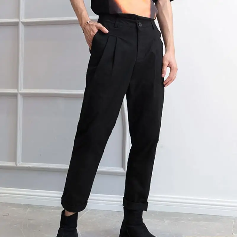 

HOT/Summer Men’s New Fashion Personalized Customization Large size All-match slim casual pants/27-42