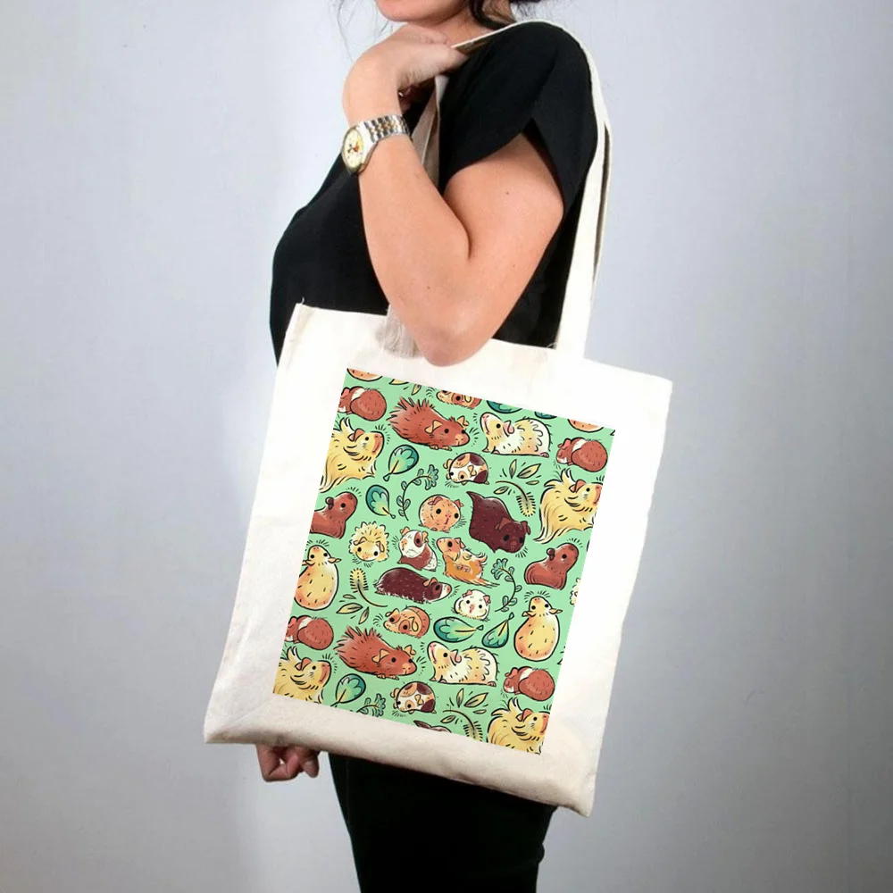 

2021 Shopper Gramophone Retro Printed Tote Bag women Harajuku shopper handbag girl Shoulder shopping bag Lady Canvas Bag