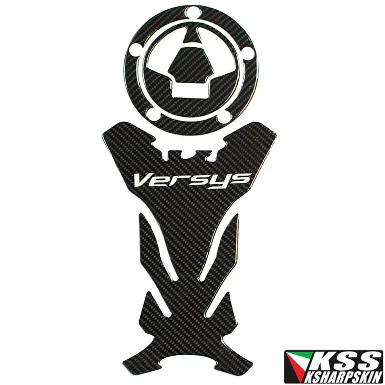 K sharp углеродная 3D наклейка ADESIVI MOTO эмблема защитная накладка на бак газовая