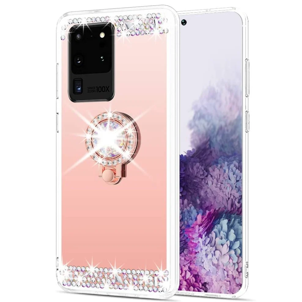 Зеркальный чехол для Samsung Galaxy S20 Ultra S10 S8 S9 Note 10 9 8 Plus A71 A51 A70 A50 A81 A91 A11 A30 A20 A10 с