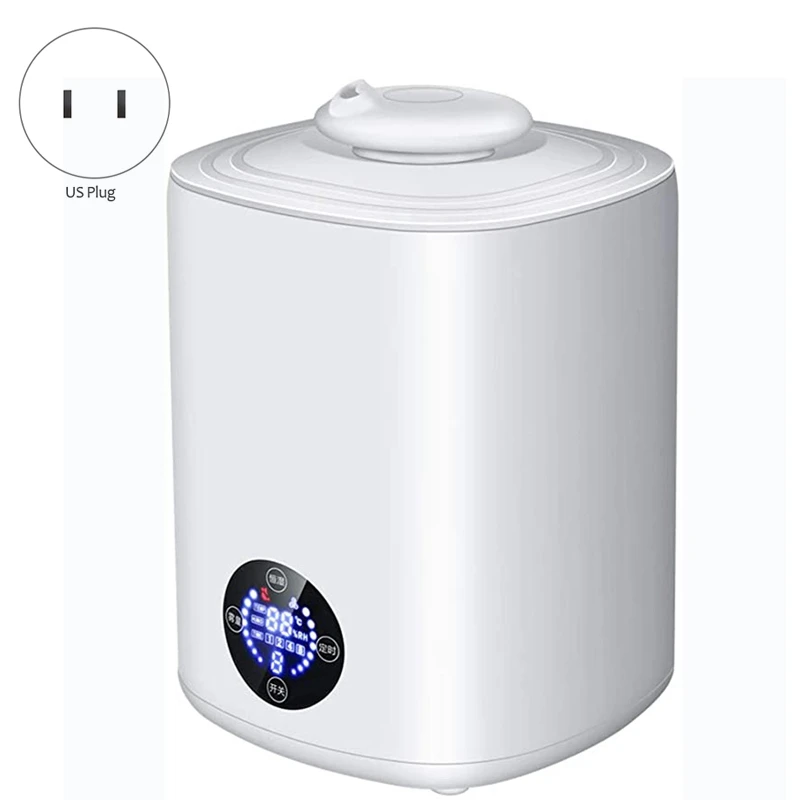 

3L Ultrasonic Cool Mist Humidifier,LED Display,Hypochlorous Acid Water Humidifier Disinfectant Atomizer-US Plug