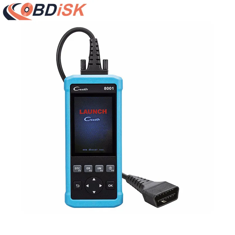 Launch CR8001 DIY CReader 8001 CR8011 CR8021 8021 считыватель кодов полный OBD2 сканер/сканирующий