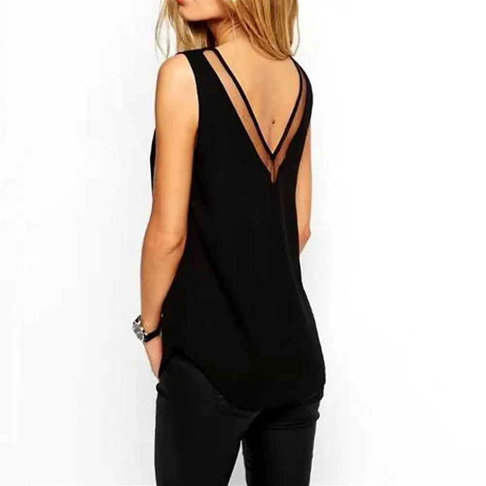 Женские шифоновые сексуальные блузки рубашки 2019 женские повседневные Блузы без