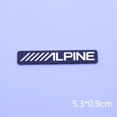 10x/Горные ALPNE автомобиля Hi-Fi Динамик аудио значок стерео эмблема наклейка