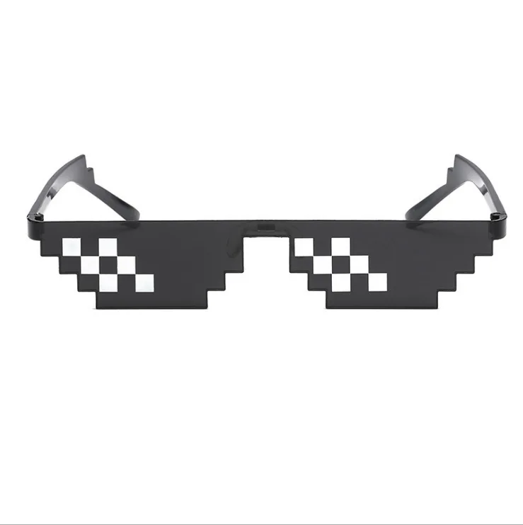 Очки солнцезащитные 8 Bit Thug Life для мужчин и женщин пиксельные Брендовые очки