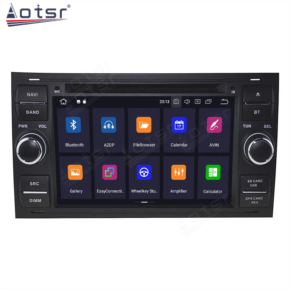 2din Android 10 PX5/PX6 Автомобильный плеер GPS-навигация для Ford Mendeo 2004-2010 автомобильное