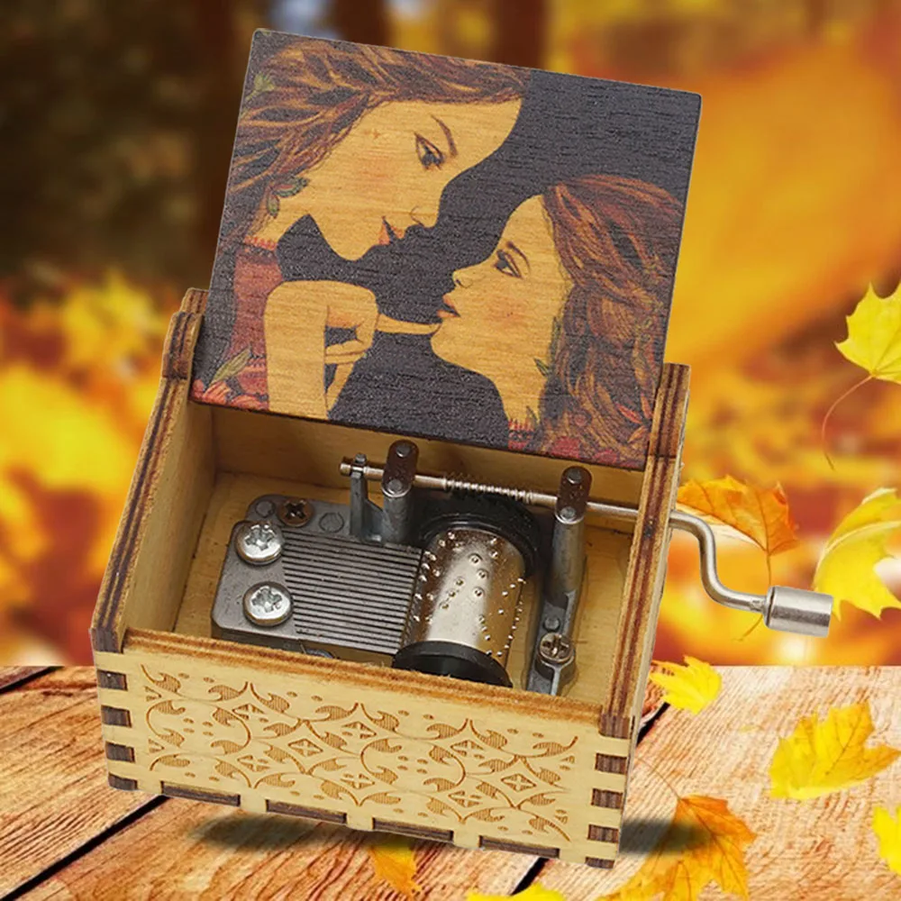 You are My Sunshine Music Box, Gift for Daughter from Dad,  Laser Engraved Vintage Wood Boxes, Best Gift Birthday/Valentine's Da