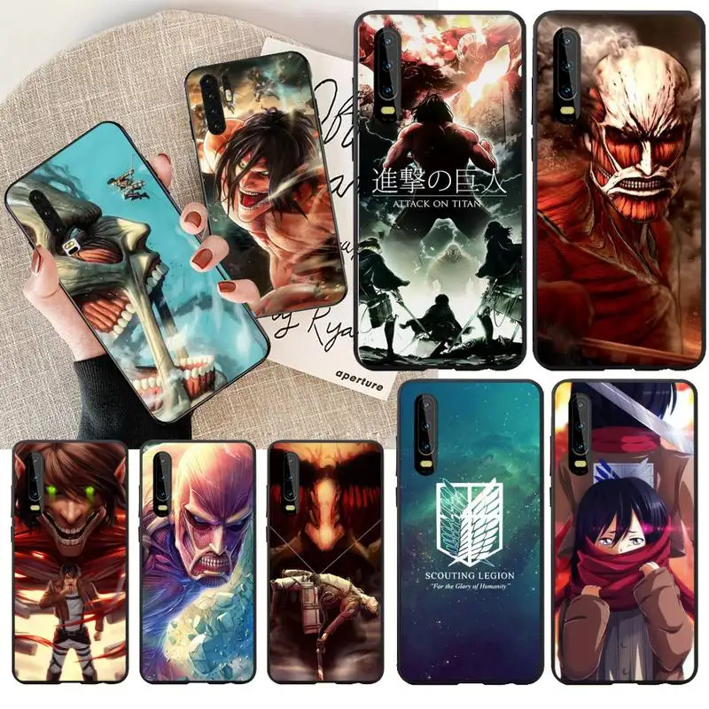 NBDRUICAI атака на Титанов ТПУ Мягкий силиконовый чехол для телефона Huawei P30 P20 P10 P9 P8 Mate