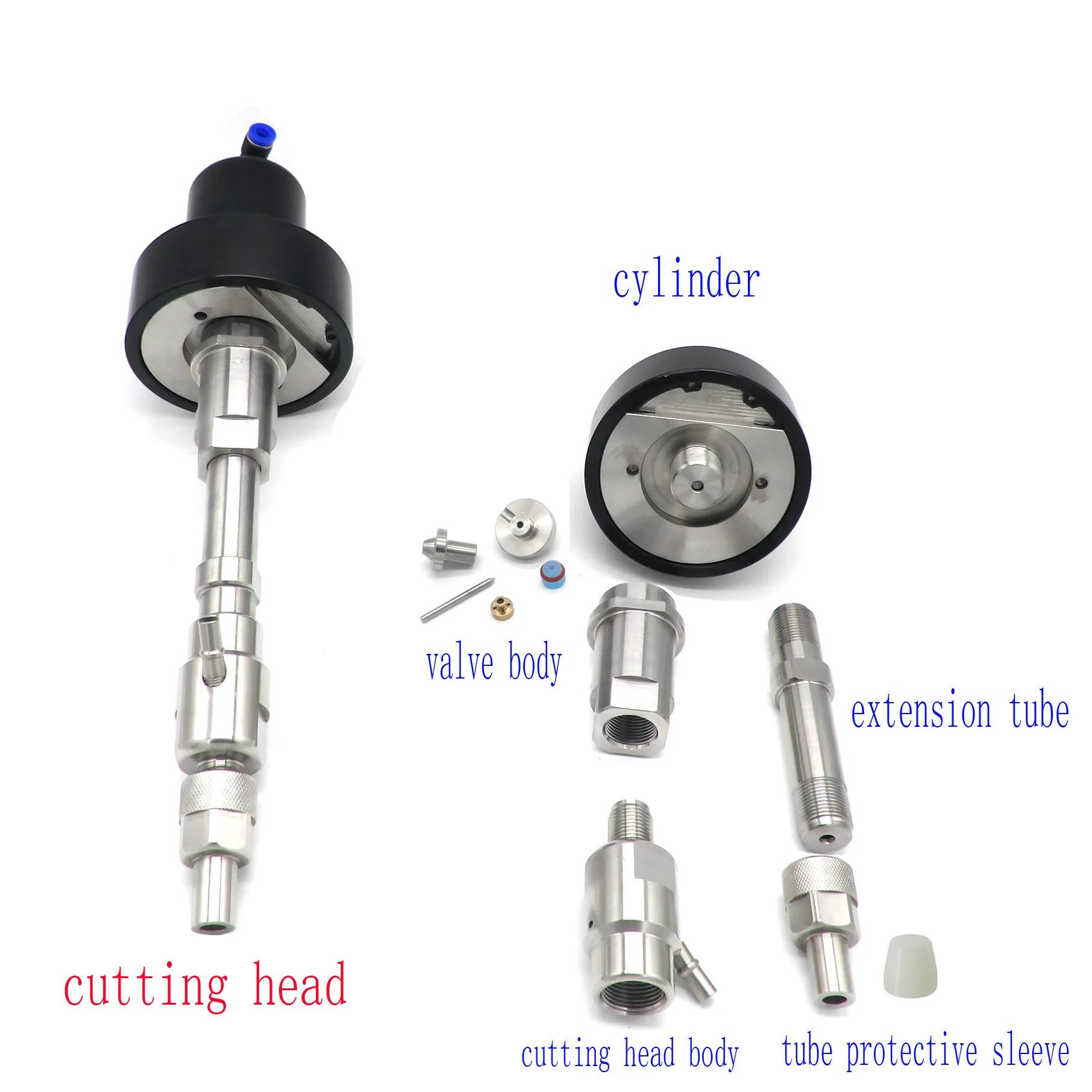 Dardi waterjet parts 3aix абразивные режущие головки в сборе с соплом 520001551 dardi 3aixs режущая