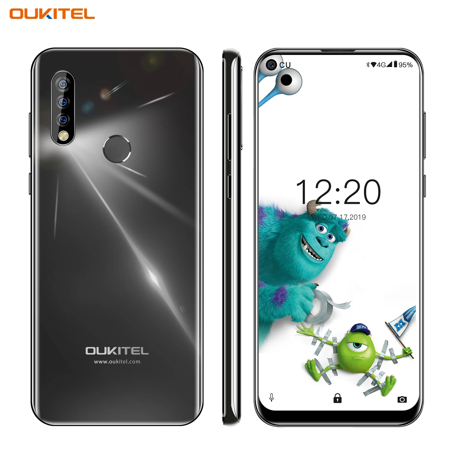 OUKITEL C17 Pro смартфон с 6 35 дюймов Android 9 0 4 ГБ 64 19:9 MT6763 Восьмиядерный процессор