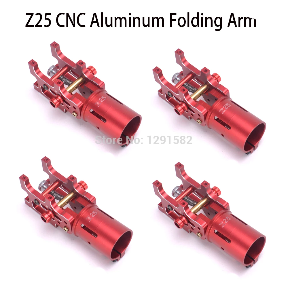 Красный Z25 CNC алюминиевый складной шарнир трубки DIY для Dia 25 мм Автоматический Авто