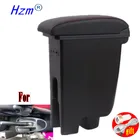 Подлокотник для Toyota Aygo BJ, для Peugeot 107, для Citroen C1, автомобильный подлокотник, внутренний ящик для хранения с 3USB-деталями