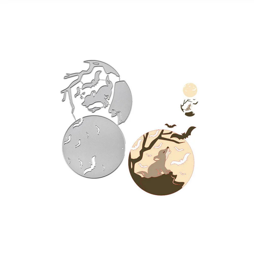 

Julyarts дикая Гусь волк металлические штампы для рукоделия Скрапбукинг декоративная гравировка ремесла штамповочный шаблон