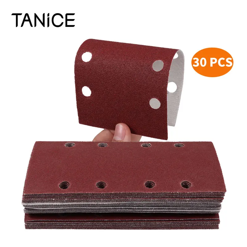 30 шт. наждачные Бумажные Прокладки для шлифовальных машин 80-120 мм | Инструменты