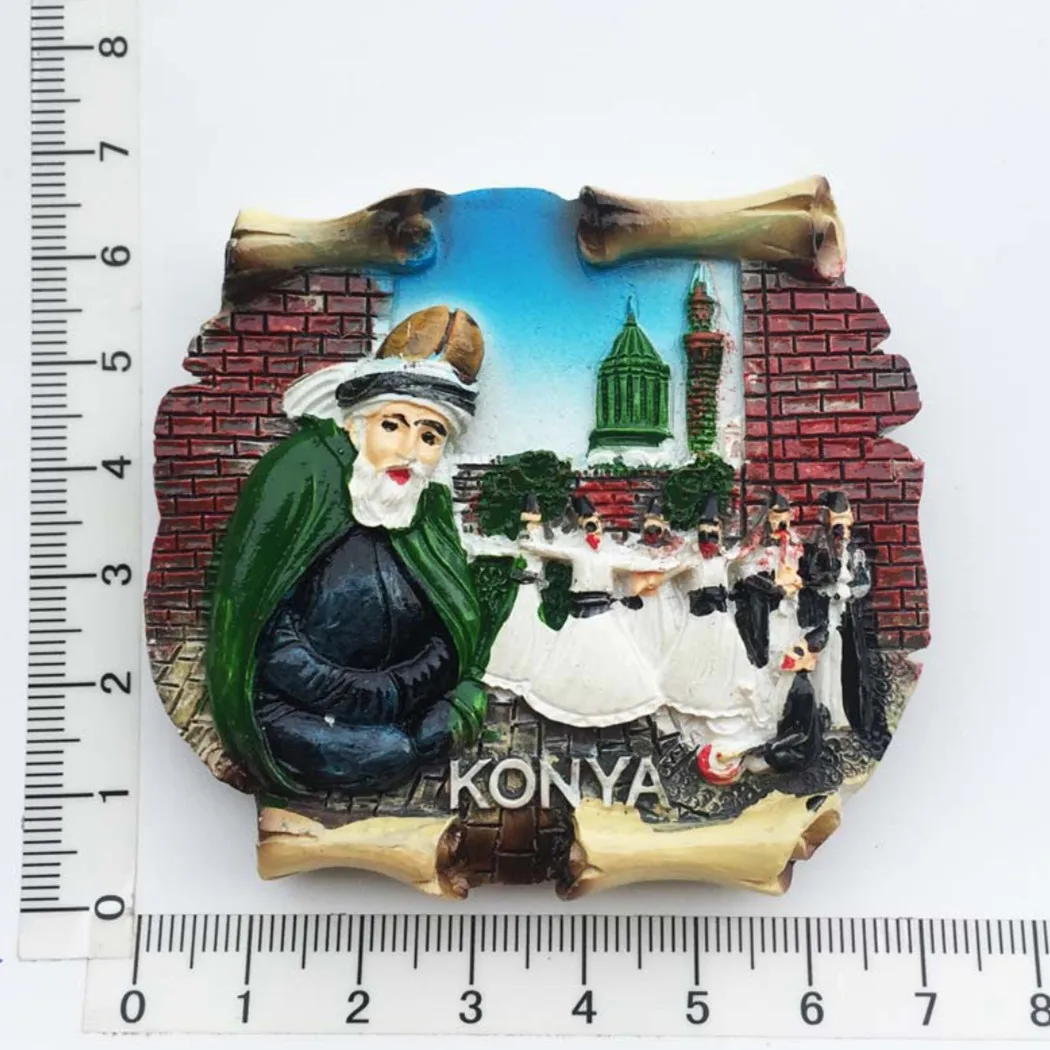 Фото Европа Турция Alanya Konya Kemer и т. д. Туристический сувенир, магнитная наклейка, предметы для украшения холодильника №2