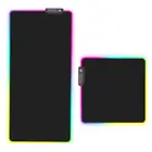Игровой коврик для мыши со светодиодной подсветкой RGB, большой компьютерный коврик для мыши, игровой коврик, водонепроницаемые коврики, настольный игровой коврик с подсветкой