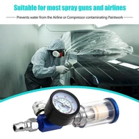 high quality spray gun air regulator gauge in line water trap filter tool jpeuus adapter pneumatic spray gun accessories