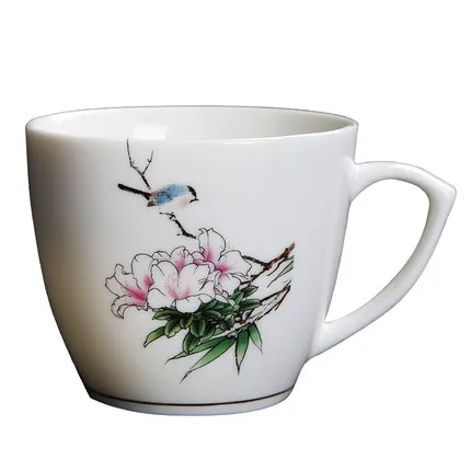 

160ml Ceramic Small Teacup With Handle Creative Chinese Afternoon Tea Espresso Coffee Cup Drinkware Teaware Free Shipping