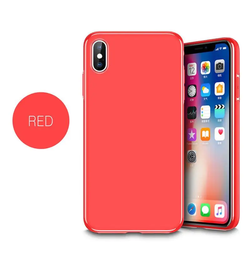 Подходит для iphone x чехол для мобильного телефона xs Матовый Магнитный чехол для автомобиля из ТПУ мягкий чехол для iphone XS