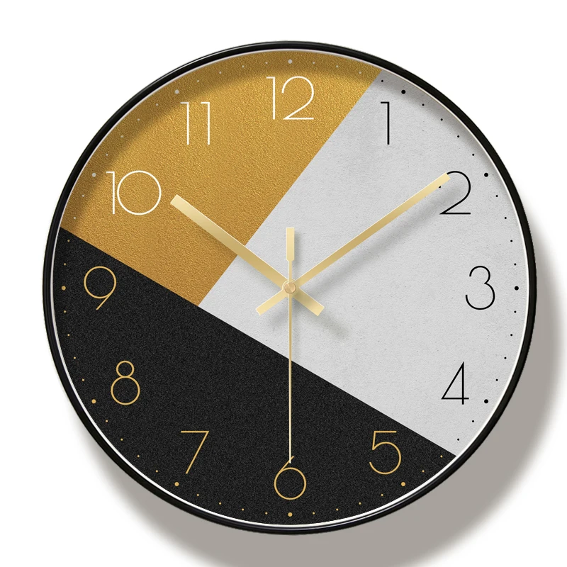

Nordic Art Mute Wall Clock For Home Decor 12 Inch Modern Minimalist Wall Clocks Simple Decorative Wall Watches