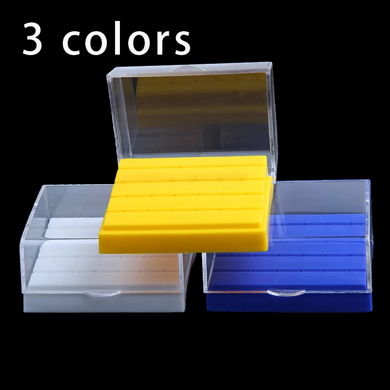 24 Отверстия Пластик стоматологический бор держатель дезинфекции твердосплавные