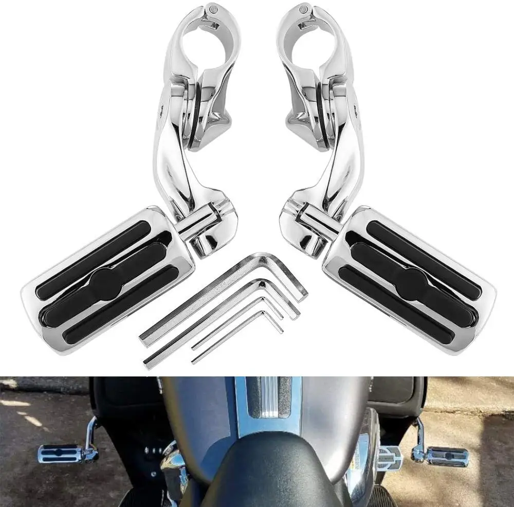 Мотоцикл шоссе подножки наборы педали для Touring Softail Sportster Electra Glide Road King Street Glide защита двигателя подставка для ног