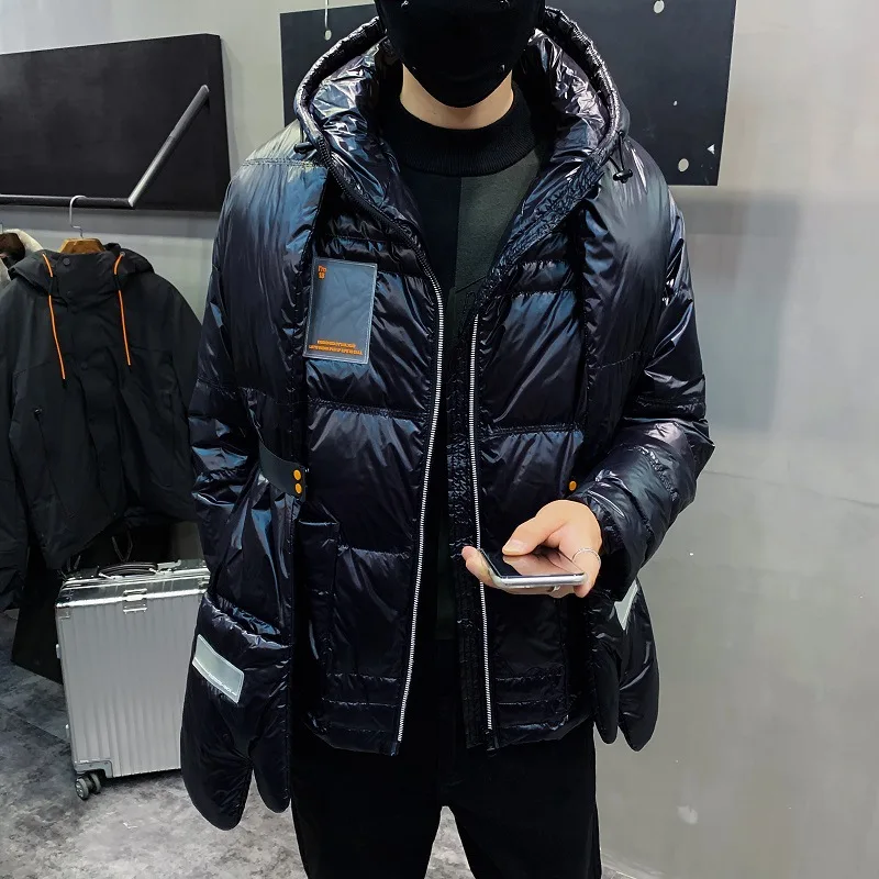 New collection Mens Down Jacket Luxury High Quality White Duck Down Super Thick Hooded  Men Women Loves Wear Casual Down Jacket